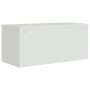 Aktenschrank aus hellgrauem Stahl 90x40x145 cm von vidaXL, Schließfächer und Lagerschränke - Ref: Foro24-3188318, Preis: 321,...