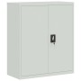 Aktenschrank aus hellgrauem Stahl 90x40x145 cm von vidaXL, Schließfächer und Lagerschränke - Ref: Foro24-3188318, Preis: 321,...