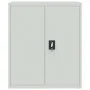 Light gray steel filing cabinet 90x40x145 cm by vidaXL, Lockers and storage cabinets - Ref: Foro24-3188318, Price: 347,61 €, ...