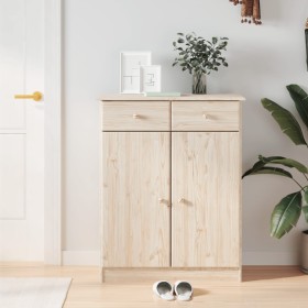 ALTA shoe cabinet solid pine wood 77x35x96 cm by vidaXL, Shoe racks and shoe organizers - Ref: Foro24-353925, Price: 151,06 €...