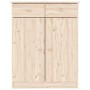 Mueble zapatero ALTA madera maciza de pino 77x35x96 cm de vidaXL, Zapateros y organizadores de calzado - Ref: Foro24-353925, ...
