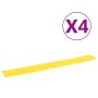 Floor cable protector ramp 4 pcs yellow 98.5 cm by vidaXL, Road and traffic signs - Ref: Foro24-150969, Price: 39,11 €, Disco...