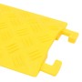 Bodenkabelschutzrampe 4 Stück gelb 98,5 cm von vidaXL, Straßen- und Verkehrszeichen - Ref: Foro24-150969, Preis: 39,11 €, Rab...