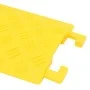 Floor cable protector ramp 4 pcs yellow 98.5 cm by vidaXL, Road and traffic signs - Ref: Foro24-150969, Price: 38,50 €, Disco...