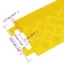 Floor cable protector ramp 4 pcs yellow 98.5 cm by vidaXL, Road and traffic signs - Ref: Foro24-150969, Price: 38,50 €, Disco...