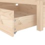 Bed frame with drawers 100x200 cm by vidaXL, Beds and slatted bases - Ref: Foro24-3103468, Price: 181,11 €, Discount: %