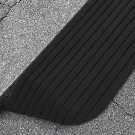 Rubber threshold ramps 2 units 110x32x3.8 cm by vidaXL, Road and traffic signs - Ref: Foro24-150973, Price: 83,11 €, Discount: %