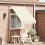 Toldo retráctil de operación manual 150 cm crema