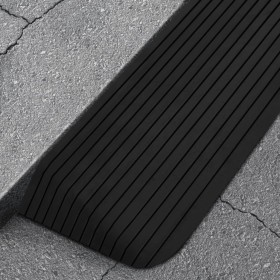 Rubber threshold ramp 110x41x5 cm by vidaXL, Road and traffic signs - Ref: Foro24-150974, Price: 67,80 €, Discount: %