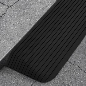 Rampas de umbral goma 2 uds 110x41x5 cm de vidaXL, Señales de carretera y tráfico - Ref: Foro24-150975, Precio: 93,41 €, Desc...