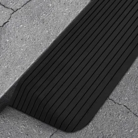 Rubber threshold ramps 2 pcs 110x41x5 cm by vidaXL, Road and traffic signs - Ref: Foro24-150975, Price: 98,55 €, Discount: %