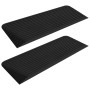 Gummischwellenrampen 2 Stück 110x41x5 cm von vidaXL, Straßen- und Verkehrszeichen - Ref: Foro24-150975, Preis: 93,41 €, Rabat...