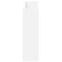Zapateros de pared 2 uds madera contrachapada blanco 80x18x60cm