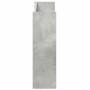 Zapateros de pared 2 uds contrachapada gris hormigón 80x18x60cm