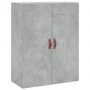 Concrete gray plywood tall sideboard 69.5x34x180 cm by vidaXL, Sideboards - Ref: Foro24-3196047, Price: 129,02 €, Discount: %