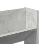 Zapateros de pared 2 uds contrachapada gris hormigón 80x18x60cm