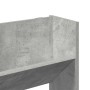 Zapatero de pared madera contrachapada gris hormigón 80x18x90cm