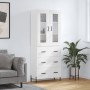 Tall white plywood sideboard 69.5x34x180 cm by vidaXL, Sideboards - Ref: Foro24-3198409, Price: 206,32 €, Discount: %