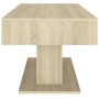Mesa de centro madera contrachapada roble Sonoma 96x50x45 cm
