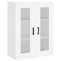 Tall white plywood sideboard 69.5x34x180 cm by vidaXL, Sideboards - Ref: Foro24-3198409, Price: 206,32 €, Discount: %