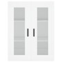 Tall white plywood sideboard 69.5x34x180 cm by vidaXL, Sideboards - Ref: Foro24-3198409, Price: 206,32 €, Discount: %