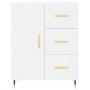 Aparador alto madera contrachapada blanco 69,5x34x180 cm de vidaXL, Aparadores - Ref: Foro24-3198449, Precio: 174,68 €, Descu...
