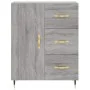 Aparador alto madera contrachapada gris sonoma 69,5x34x180 cm de vidaXL, Aparadores - Ref: Foro24-3198455, Precio: 168,89 €, ...