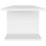 Mueble de pared para TV blanco 103x30x26,5 cm