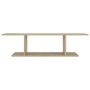 Mueble de TV de pared roble Sonoma 103x30x26,5 cm