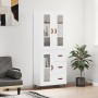 Aparador alto madera contrachapada blanco 69,5x34x180 cm by vidaXL, Sideboards - Ref: Foro24-3198569, Price: 182,26 €, Discou...