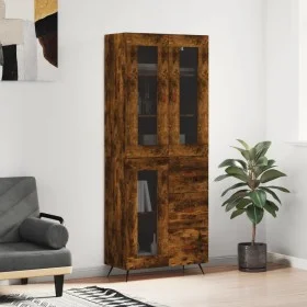 Aparador alto madera contrachapada roble ahumado 69,5x34x180 cm von vidaXL, Sideboards - Ref: Foro24-3198574, Preis: 159,57 €...