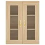 Aparador alto madera contrachapada color roble 69,5x34x180 cm de vidaXL, Aparadores - Ref: Foro24-3198580, Precio: 172,46 €, ...
