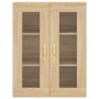 High oak-colored plywood sideboard 69.5x34x180 cm by vidaXL, Sideboards - Ref: Foro24-3198580, Price: 181,25 €, Discount: %