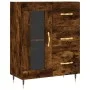 Hohes Sideboard aus geräuchertem Eichensperrholz, 69,5 x 34 x 180 cm von vidaXL, Sideboards - Ref: Foro24-3198582, Preis: 171...