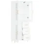 Tall white plywood sideboard 69.5x34x180 cm by vidaXL, Sideboards - Ref: Foro24-3198585, Price: 188,12 €, Discount: %