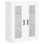 Aparador alto madera contrachapada blanco 69,5x34x180 cm de vidaXL, Aparadores - Ref: Foro24-3198593, Precio: 182,02 €, Descu...