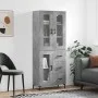 Aparador alto madera contrachapada gris hormigón 69,5x34x180 cm von vidaXL, Sideboards - Ref: Foro24-3198597, Preis: 178,73 €...