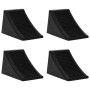 4 Stück Gummi-Unterlegkeile 16x9x9 cm von vidaXL, Unterlegkeile für Fahrzeuge - Ref: Foro24-150990, Preis: 32,72 €, Rabatt: %