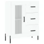 Hohes weißes Sperrholz-Sideboard 69,5 x 34 x 180 cm von vidaXL, Sideboards - Ref: Foro24-3198601, Preis: 201,05 €, Rabatt: %