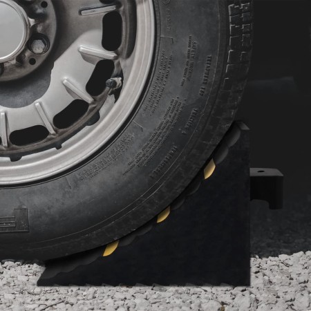 Wheel chocks 2 pieces rubber 29x16x19 cm by vidaXL, Vehicle wheel chocks - Ref: Foro24-150991, Price: 51,36 €, Discount: %
