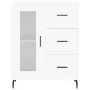 Hohes Sideboard Sperrholz weiß 69,5x34x180 cm von vidaXL, Sideboards - Ref: Foro24-3198609, Preis: 189,70 €, Rabatt: %