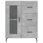 Aparador alto madera contrachapada gris hormigón 69,5x34x180 cm von vidaXL, Sideboards - Ref: Foro24-3198613, Preis: 170,04 €...