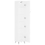 Aparador alto madera contrachapada blanco 34,5x34x180 cm by vidaXL, Sideboards - Ref: Foro24-3198761, Price: 101,29 €, Discou...
