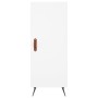 Aparador alto madera contrachapada blanco 34,5x34x180 cm by vidaXL, Sideboards - Ref: Foro24-3198761, Price: 101,29 €, Discou...