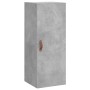 Betongraues Sperrholz-Sideboard 34,5 x 34 x 180 cm von vidaXL, Sideboards - Ref: Foro24-3198765, Preis: 97,91 €, Rabatt: %