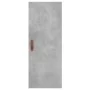 Aparador de madera contrachapada gris hormigón 34,5x34x180 cm de vidaXL, Aparadores - Ref: Foro24-3198765, Precio: 96,74 €, D...
