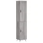 Aparador alto madera contrachapada gris Sonoma 34,5x34x180 cm de vidaXL, Aparadores - Ref: Foro24-3198767, Precio: 103,82 €, ...