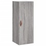 Aparador alto madera contrachapada gris Sonoma 34,5x34x180 cm de vidaXL, Aparadores - Ref: Foro24-3198767, Precio: 105,20 €, ...