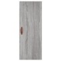 Aparador alto madera contrachapada gris Sonoma 34,5x34x180 cm de vidaXL, Aparadores - Ref: Foro24-3198767, Precio: 105,20 €, ...