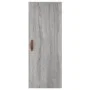 Aparador alto madera contrachapada gris Sonoma 34,5x34x180 cm de vidaXL, Aparadores - Ref: Foro24-3198767, Precio: 103,82 €, ...
